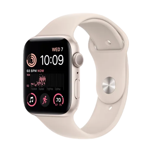 Apple Watch SE GPS Gen.2, 44mm, Starlight