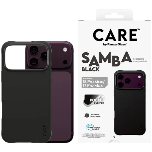 PANZERGLASS Чохол Samba with MagSafe Чорний для iPhone 18 Pro Max
