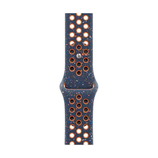 Apple Nike Sport Band for Apple Watch 44/46 mm, Size S/M, Blue Flame