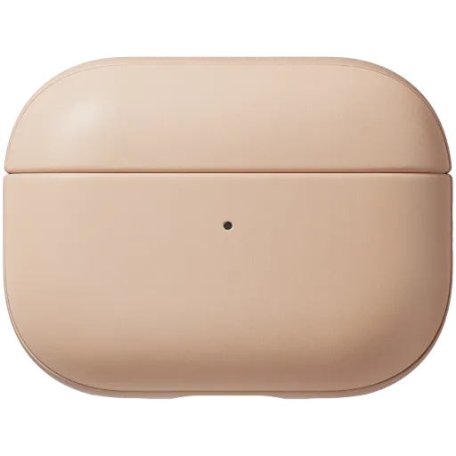 Husă NOMAD din piele pentru AirPods (Gen.3), Natural
