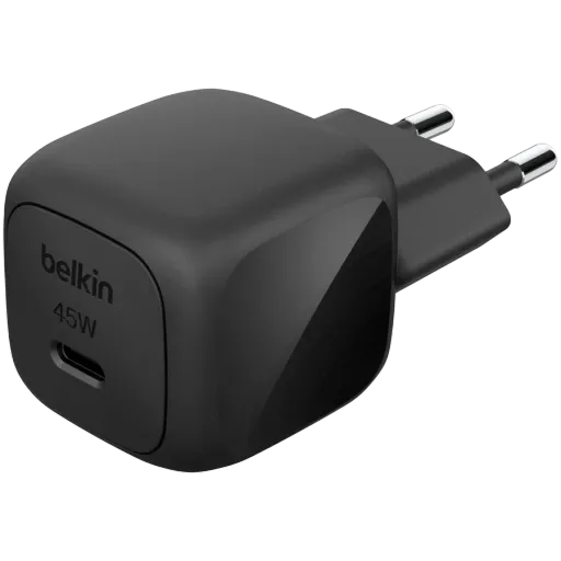 Адаптер питания BELKIN USB-C, 45 Вт, Чёрный