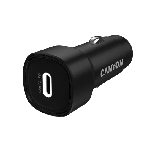 CANYON Автомобильный адаптер USB-C, 30 Вт