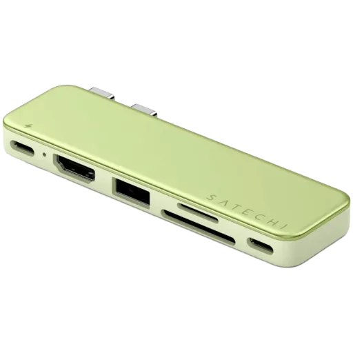 Адаптер Satechi Snap USB‑C 6-в-1 , Citrus
