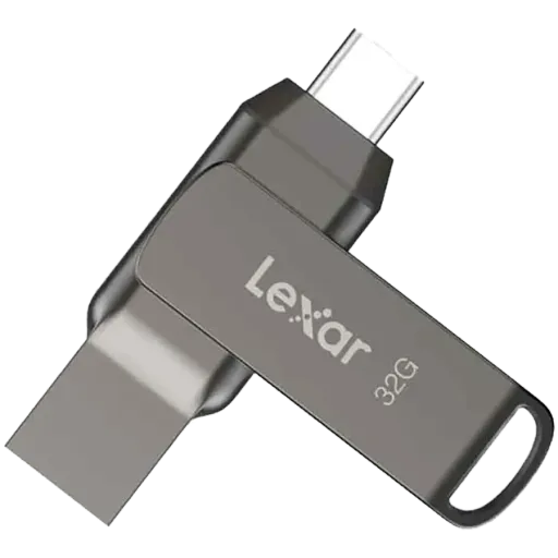 Unitate flash USB Lexar, 32 GB, Gray