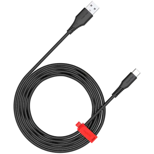 CANYON USB-A to USB-C Cable , Чёрный, 2м