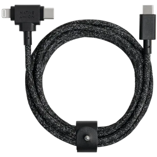 NATIVE UNION Кабель USB-C на Lightning , Космос, 1.5м