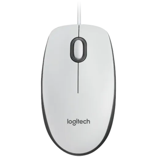 Миша LOGITECH M100 USB White (L910-006764)