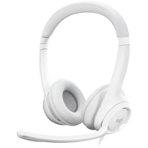 LOGITECH H390 Дротова гарнітура, Білий