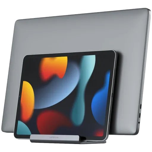 Подвійна вертикальна підставка SATECHI Dual Vertical Laptop Stand (ST-ADVSM)
