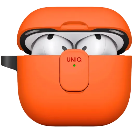 Case UNIQ CLYDE for AirPods (Gen.4), Volt Orange