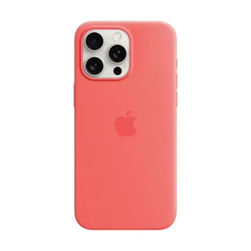 Apple Чохол силіконовий з MagSafe Guava для iPhone 15 Pro Max