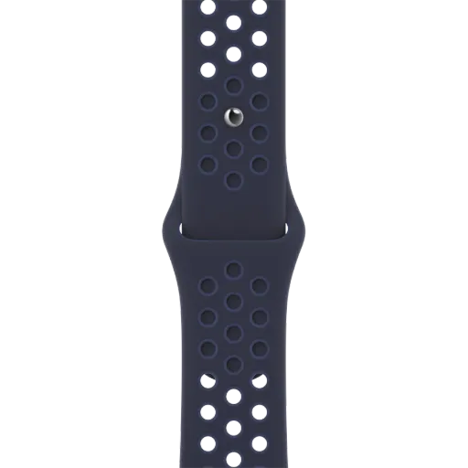 Apple Nike Sport Band - Regular Band for Apple Watch 38/40/41 mm, შუაღამის მუქი ლურჯი/მისტიური მუქი ლურჯი
