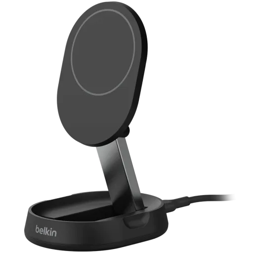 BELKIN BoostCharge Pro Convertible Wireless Charger to USB Type C (1.5m), 20 W, Black