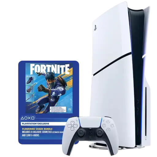 Consolă gaming  SONY PlayStation 5 Slim Disc Edition + Flowering Fortnite