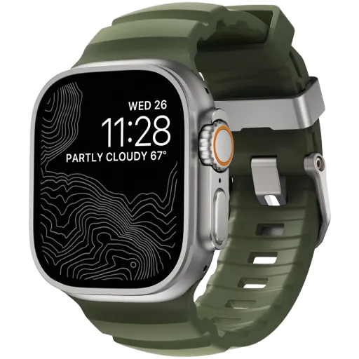NOMAD Ремешок  for Apple Watch 46/49 mm, Forest