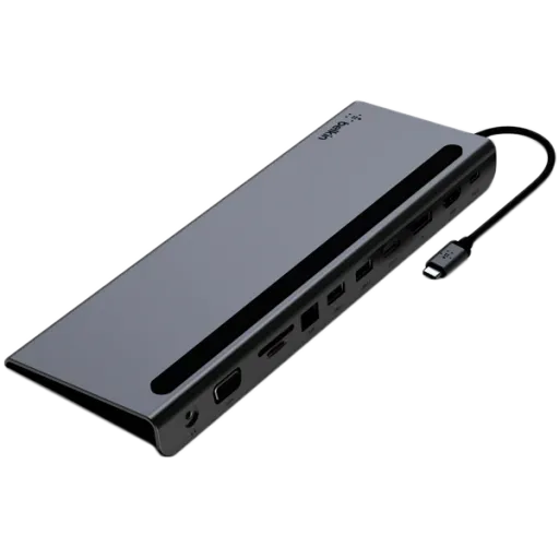 BELKIN  Connect  Многопортовый адаптер USB-C 11-IN-1 MULTIPORT DOCK Space Gray