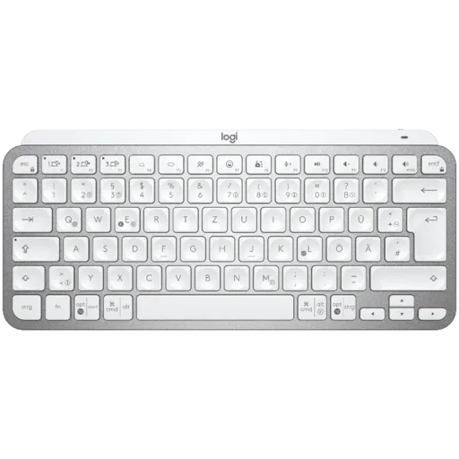 Клавиатура беспроводная LOGITECH MX Keys Mini Pale Grey (L920-010499)