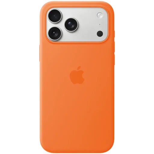 Apple Case Silicone Case with MagSafe Orange for iPhone 17 Pro Max