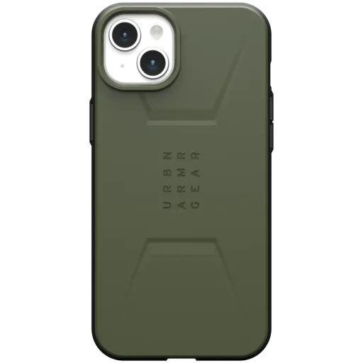 Чехол UAG Civilian с MagSafe для iPhone 15 Plus, Olive