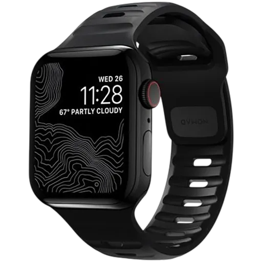 NOMAD Sport Strap for Apple Watch 38/40/41 mm, Marine Black