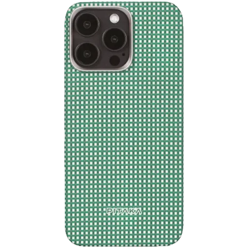 PITAKA Protective Case MagEZ Case Slim and Light with MagSafe Forest Green for iPhone 15 Pro Max