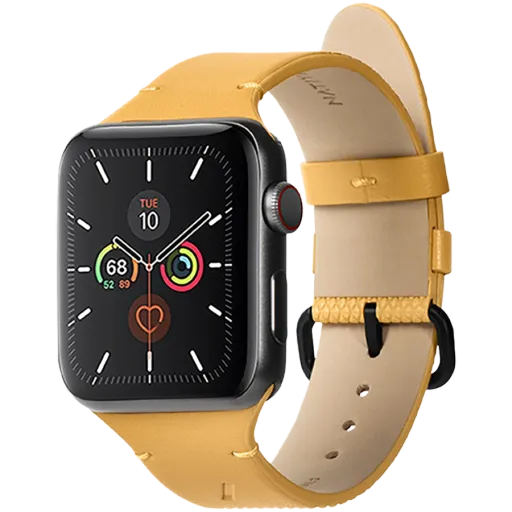 Ремешок кожаный NATIVE UNION Classic для Apple Watch 38/40/41, Kraft