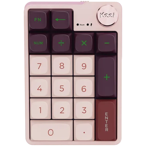 Клавиатура беспроводная KZZI K20 Wireless Keypad  Nezuko Purple