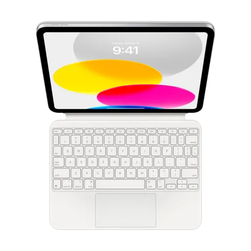 Apple Keyboard Case Magic Keyboard Folio  White for iPad (10th generation)