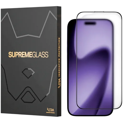 Защитное стекло iLera Frosted Glass для iPhone 17 (ILFRGL17)
