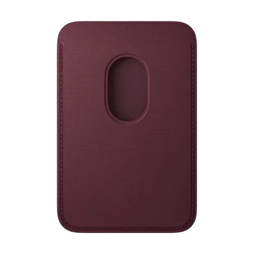 Apple Wallet FineWoven Wallet with MagSafe հետ MagSafe Մուգ կարմիր for iPhone