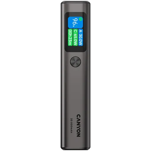 CANYON OnPower 230 Портативное зарядное устройство, Тёмно-серый