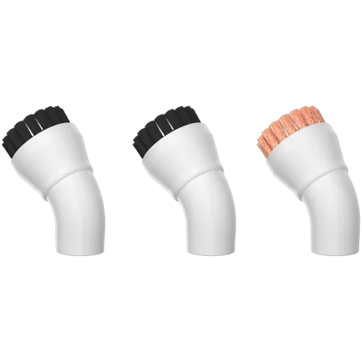 AENO за SM2Plastic scraper brush+Metal scraper brush за steam mop SM2 (Nylon - 2pcs, Metal - 1pc)