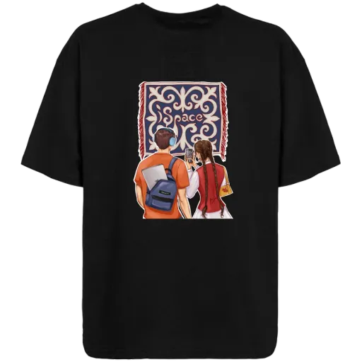 Футболка «iSpace‭», Чёрная