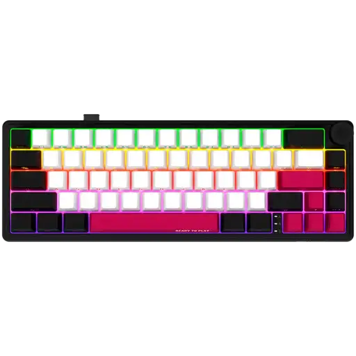 Клавиатура беспроводная игровая Lorgar KBP70MW Wireless Mechanical Pro Black-Red