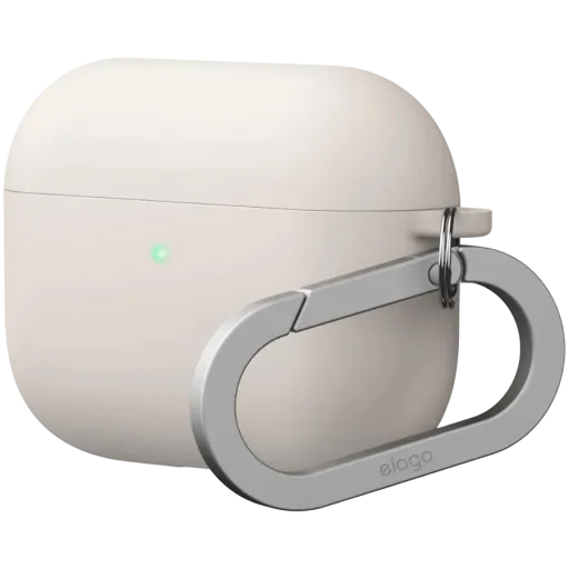 ELAGO Чохол Liquid Hybrid Hang  Бежевий для AirPods Pro (Gen3)