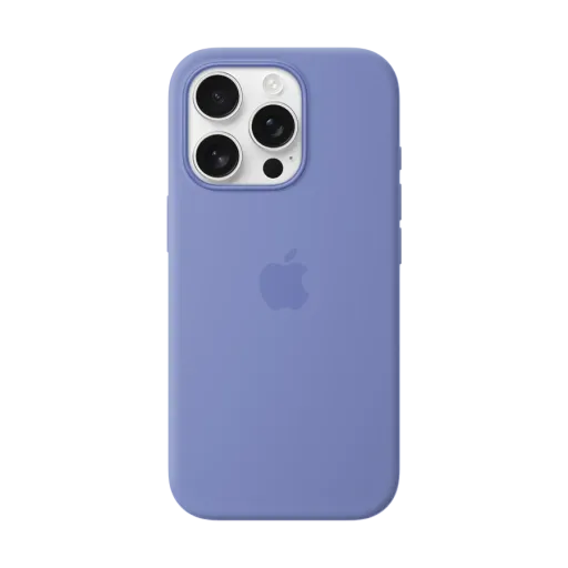 APPLE Чохол силіконовий з MagSafe Periwinkle для iPhone 16 Pro