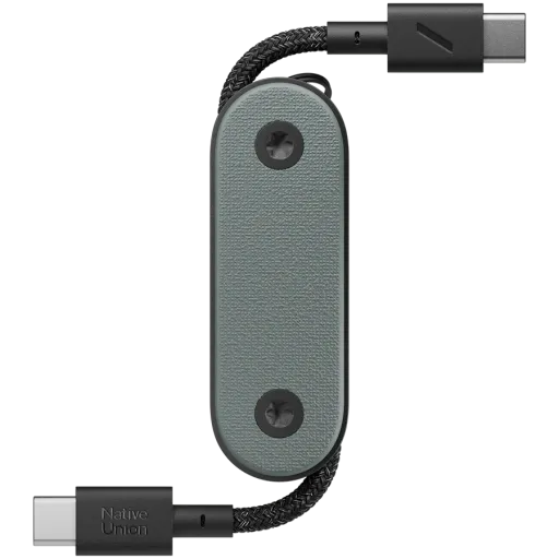 NATIVE UNION Кабель USB-C, Slate Green