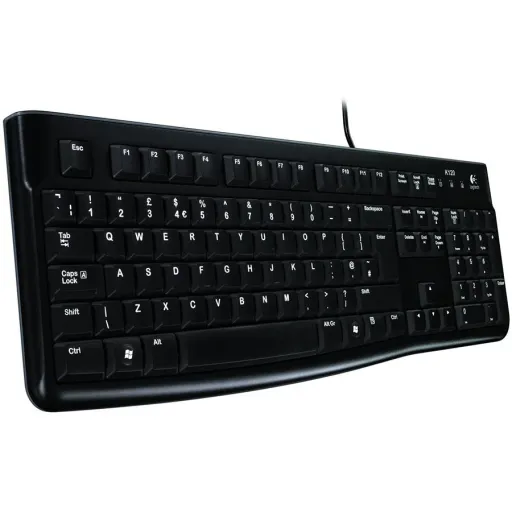 Клавіатура дротова LOGITECH K120 USB UKR OEM (920-002643)