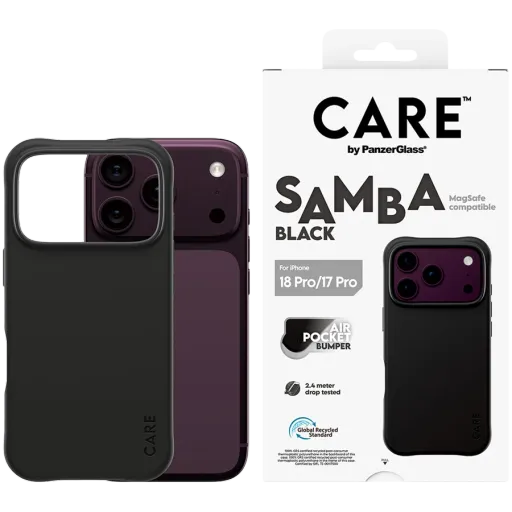 PANZERGLASS Чохол Samba with MagSafe Чорний для iPhone 18 Pro