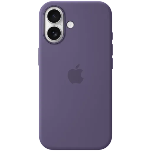 Apple Case Silicone Case with MagSafe Purple Fog for iPhone 17
