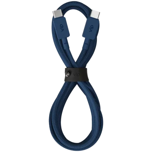 VLP USB-C մալուխ , Մուգ կապույտ, 1.2մ