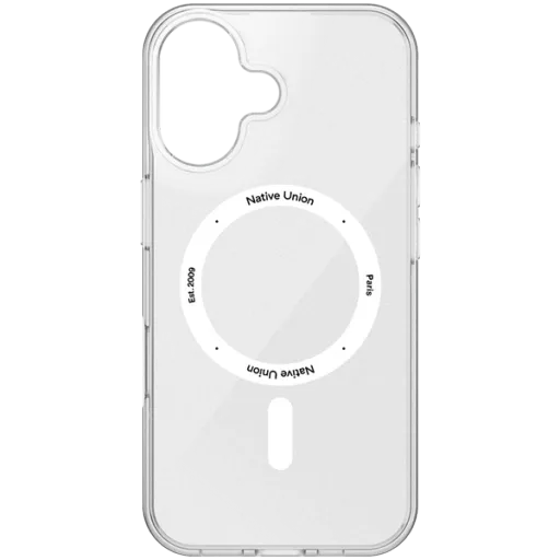 NATIVE UNION Чехол (RE)CLEAR с MagSafe Прозрачный для iPhone 16