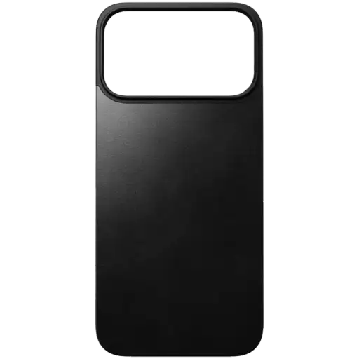 NOMAD Чехол Magnetic Leather Back Horween с MagSafe Чёрный для iPhone 17 Pro Max