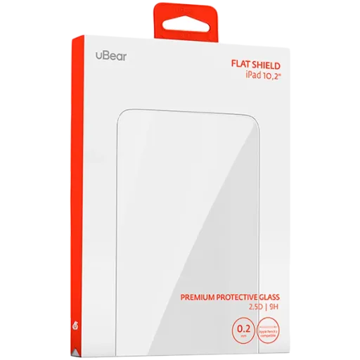 UBEAR Закаленное стекло для iPad (7-го, 8-го и 9-го поколения)