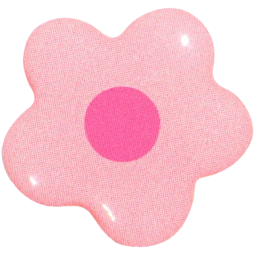 VLP Sticker 3D VLP, Flower Pink Pink