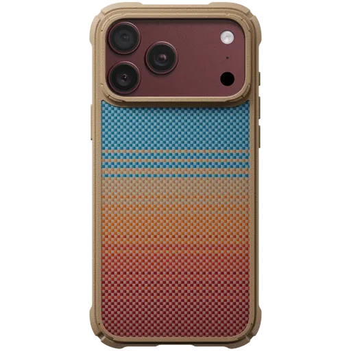 Husă PITAKA Sunset Cairn cu MagSafe pentru iPhone 18 Pro Max, California Dream