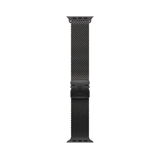 Apple 49mm Milanese Loop Ремінець for Apple Watch 44/45/46/49 mm, Size L, Чорний