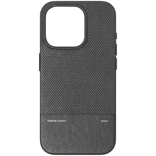 NATIVE UNION Case (RE)CLASSIC CASE with MagSafe Black for iPhone 16 Pro Max