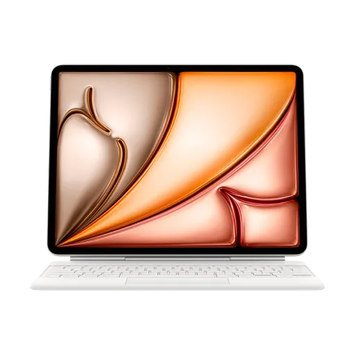 Чехол-клавиатура для планшета Apple Magic Keyboard for iPad Pro 12.9/ iPad Air 13'' (M2)/iPad Air 13'' (M3) White (MDFW4UA/A)