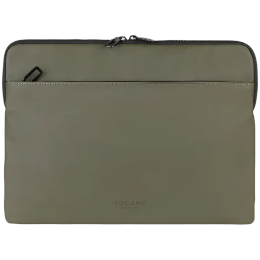 TUCANO Sleeve GOMMO Military Green for Notebook up to 14"/MacBook Pro 14